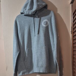 Nike Gray Logo Hoodie for Men